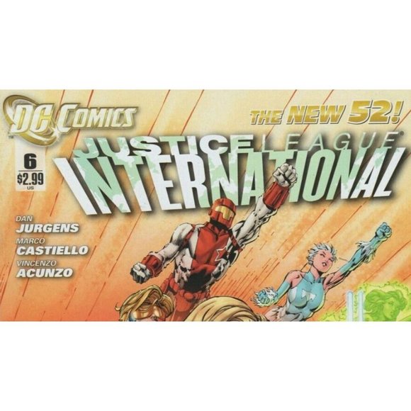 DC Comics The New 52 Justice League International #6 Comic Book - Picture 7 of 10